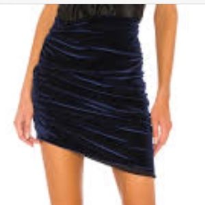 Alix NYC Cyrus Velvet skirt